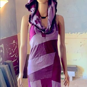 Boutique Festival patchwork dress Size small